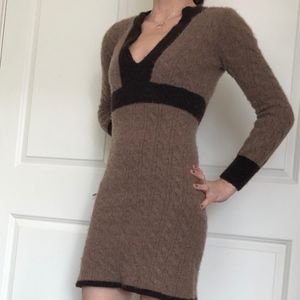 Searle Cashmere Mini Dress Sexy and Smart